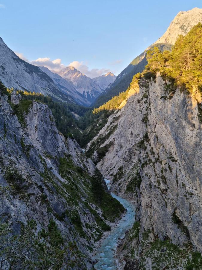 Waldhüttale Villa Scharnitz Dış mekan fotoğraf